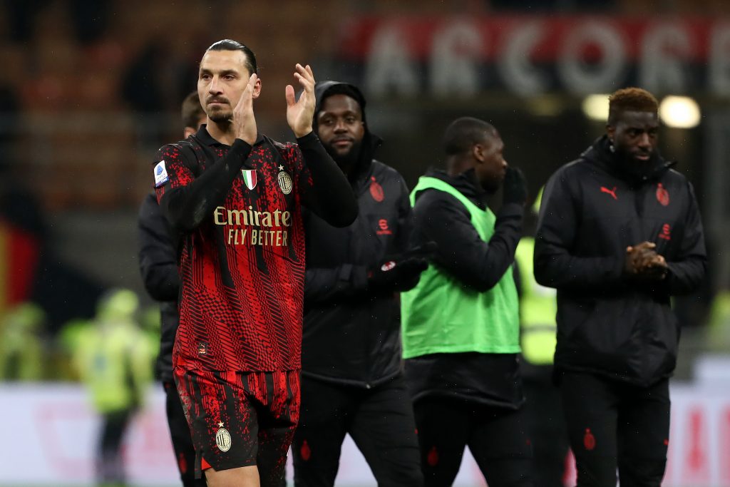 Zlatan Ibrahimovic attaccante AC Milan