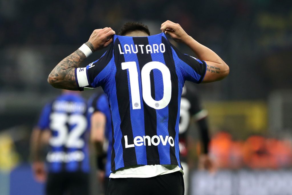 Lautaro Martínez derby Inter-Milan Serie A 2022-2023