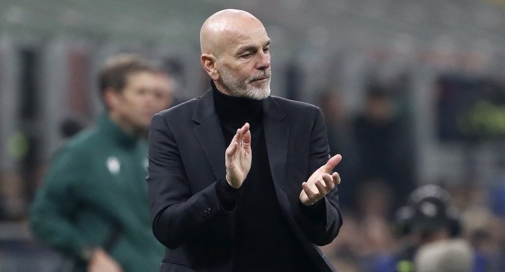 Stefano Pioli AC Milan Milan-Tottenham 1-0 Champions League 2022-2023