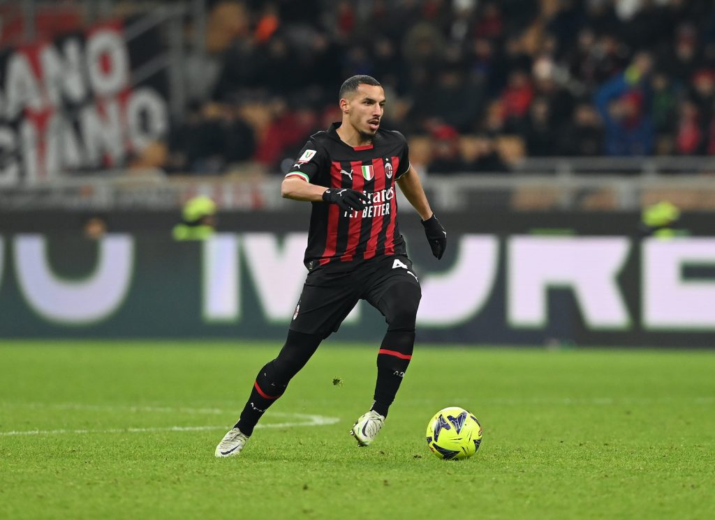 Ismaël Bennacer AC Milan Milan-Torino 0-1 Coppa Italia 2022-2023