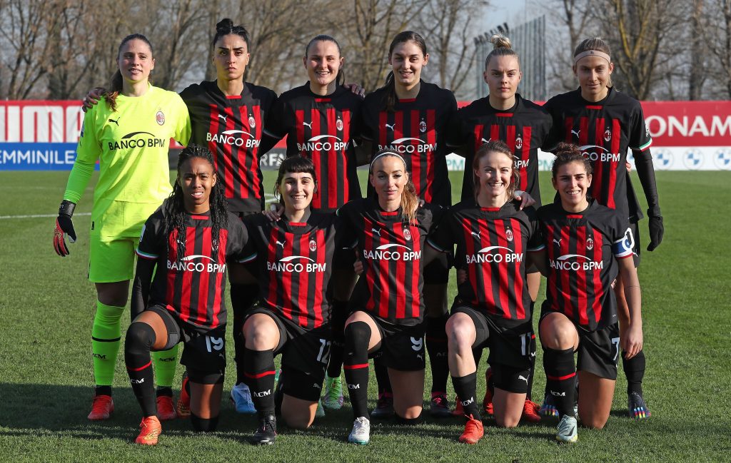 Milan femminile, tutti gli impegni nel mese di febbraio delle rossonere (getty images)