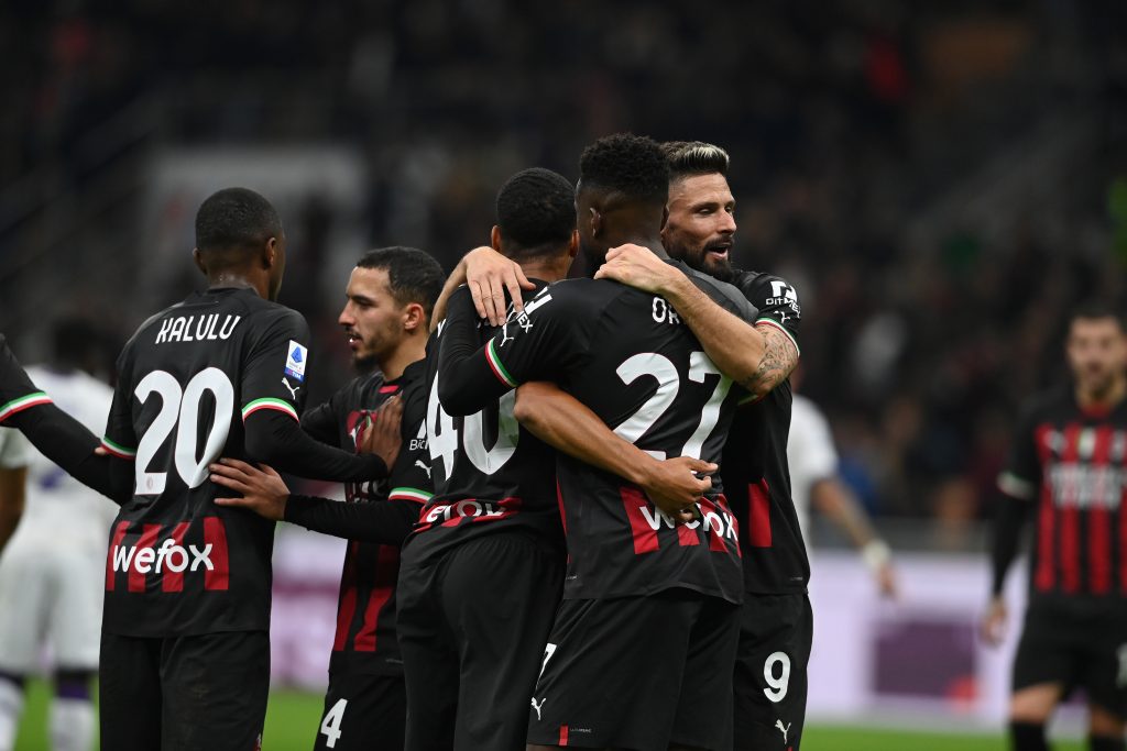 Milan, Pioli: "Giroud sta lavorando tantissimo per la squadra. Su Origi..." (getty images)