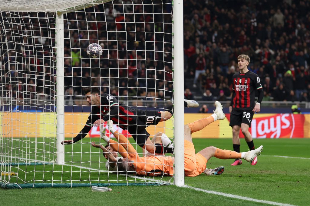 gol Brahim Díaz AC Milan Milan-Tottenham 1-0 Champions League 2022-2023