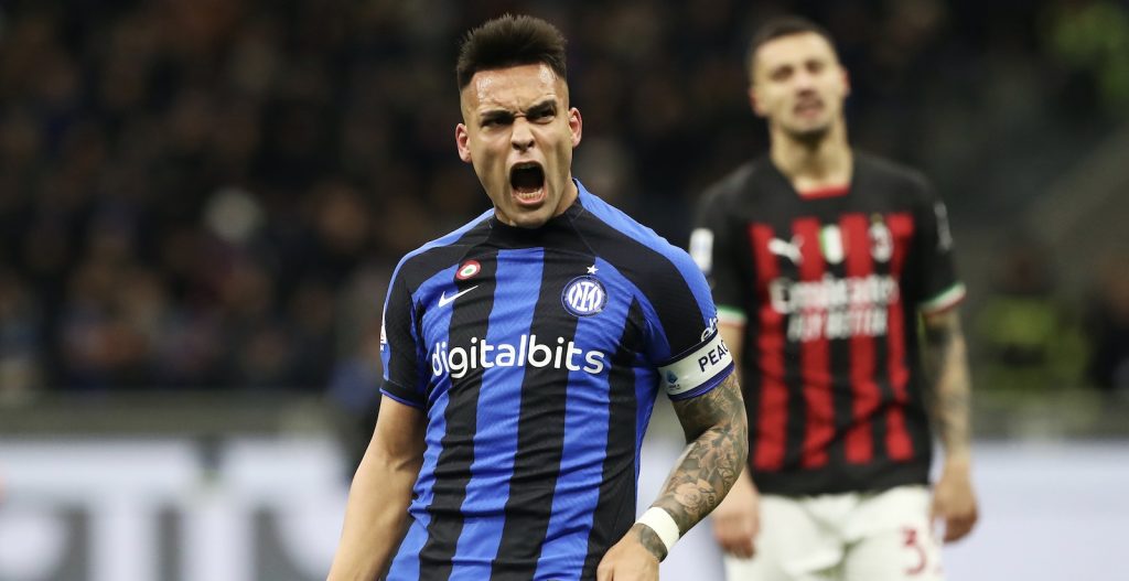Lautaro Martínez derby Inter-Milan Serie A 2022-2023