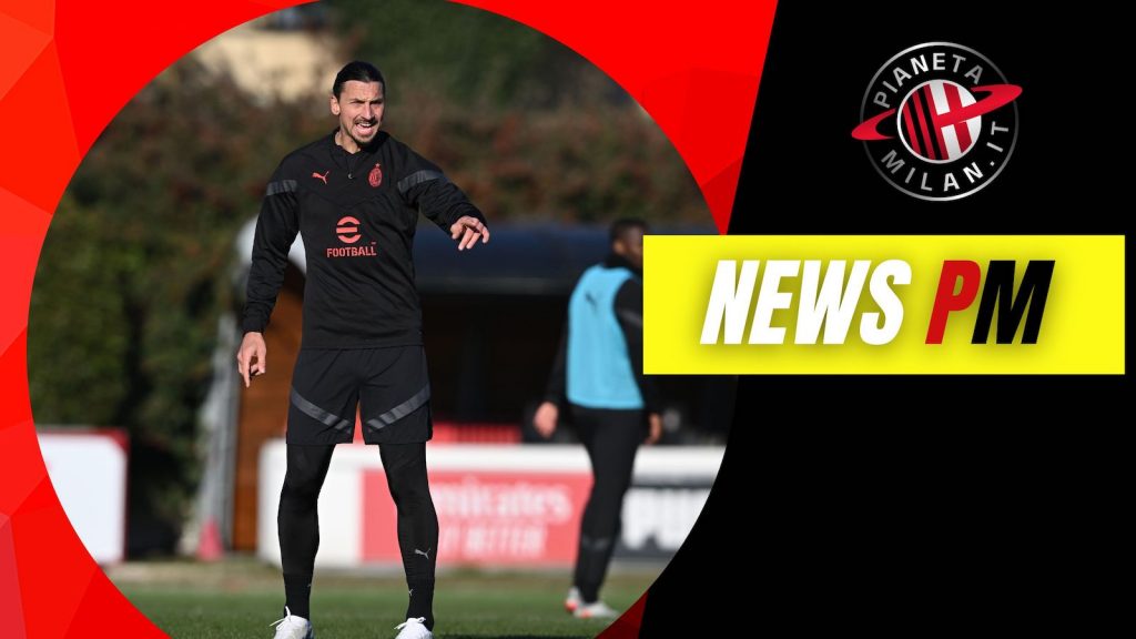 Zlatan Ibrahimovic AC Milan allenamento Milanello
