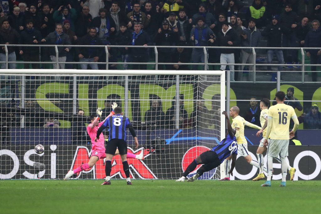 gol Romelu Lukaku Inter-Porto 1-0 Champions League 2022-2023