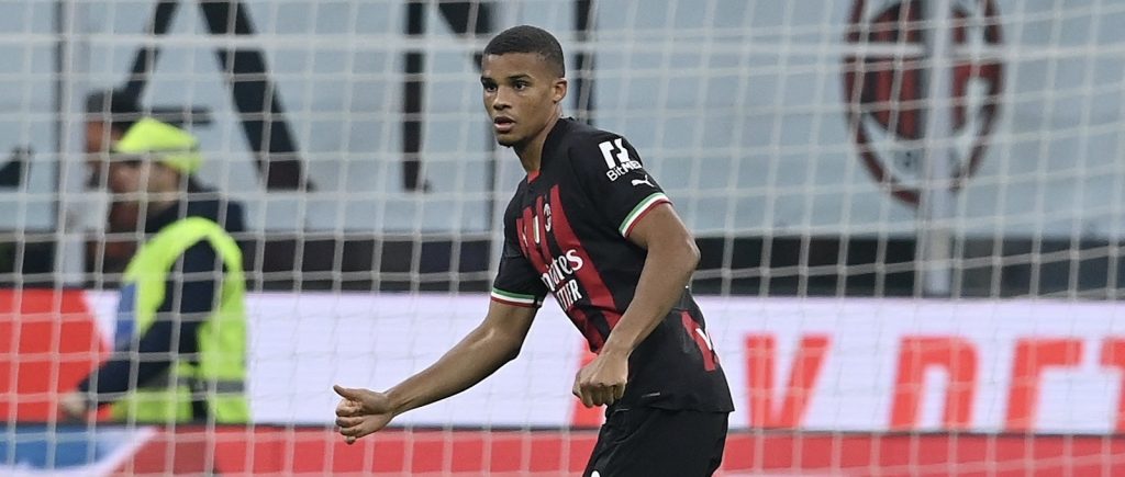 Malick Thiaw AC Milan Milan-Fiorentina 2-1 Serie A 2022-2023