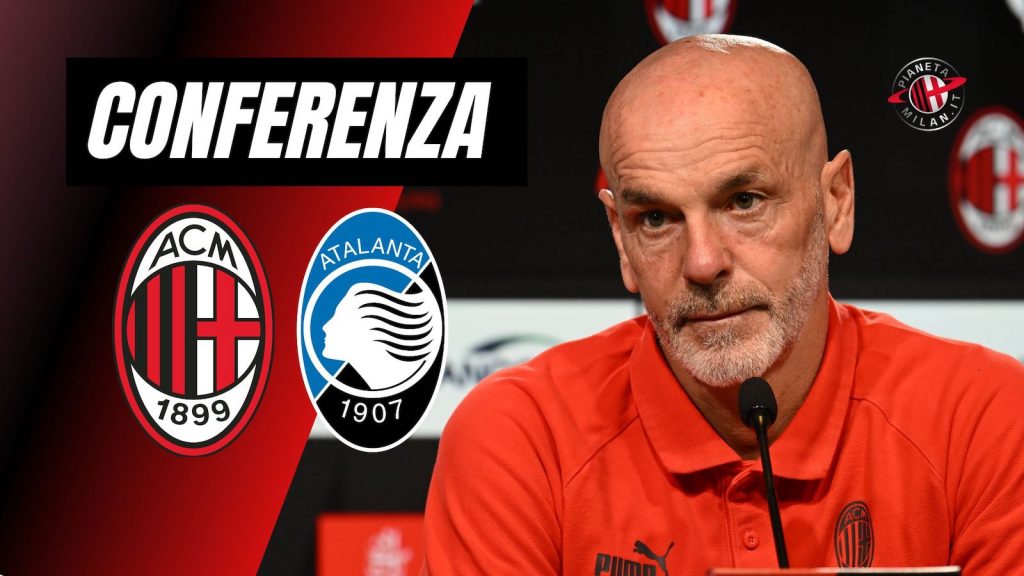 Conferenza Pioli Milan-Atalanta Serie A 2022-2023