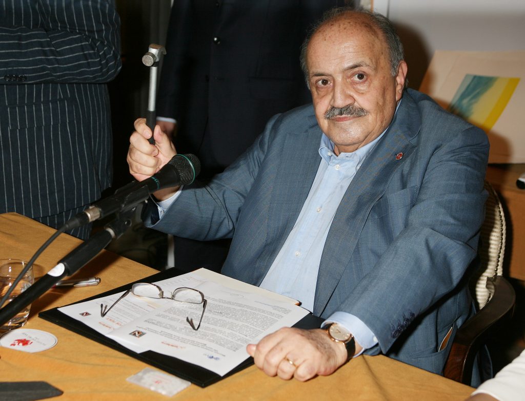 Maurizio Costanzo, giornalista e conduttore televisivo (getty images)