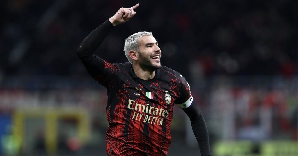 Theo Hernández AC Milan Milan-Atalanta 2-0 Serie A 2022-2023
