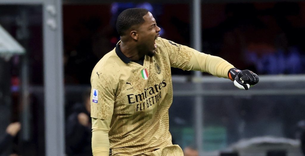Mike Maignan AC Milan Milan-Atalanta 2-0 Serie A 2022-2023