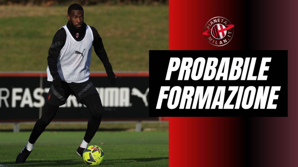 probabile formazione Milan-Tottenham Champions League