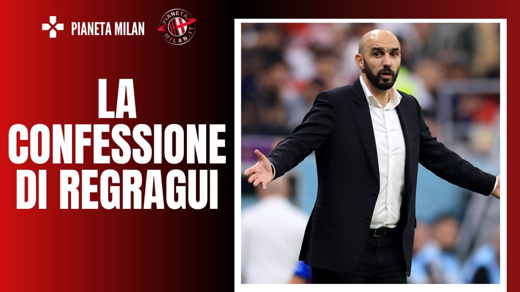 Regragui, visita al Real di Ancelotti e confessa: "Il Milan è il mio club" (VIDEO) (getty images)