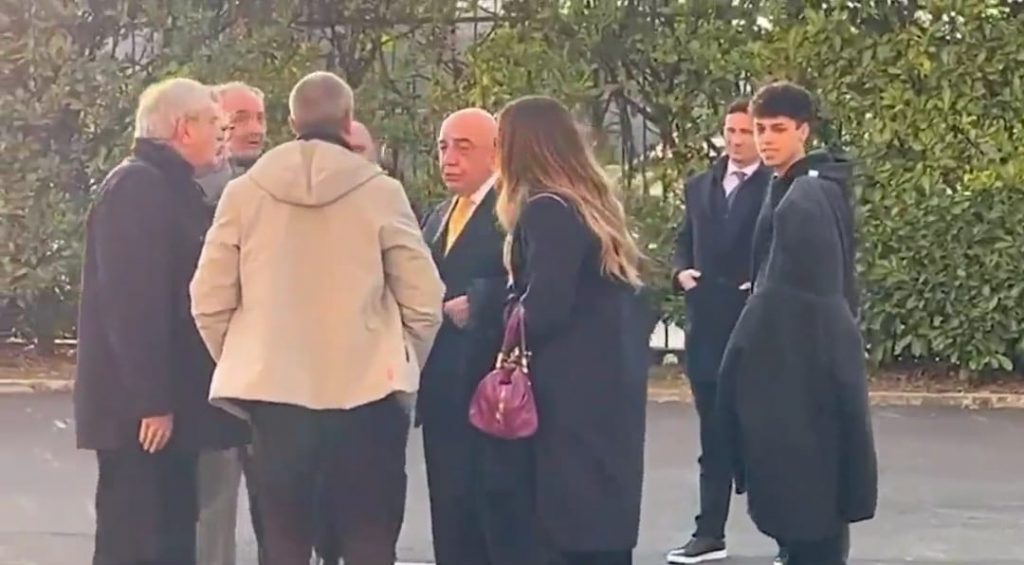 Monza-Milan, l'arrivo di Paolo Berlusconi e Galliani allo stadio | News (screen gazzetta.it)