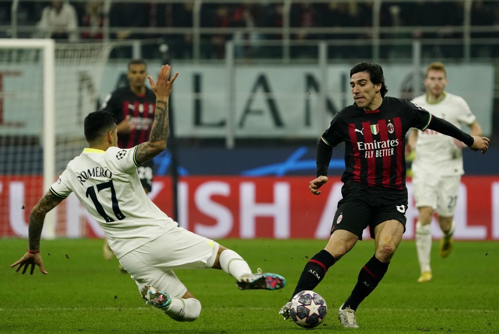 Sandro Tonali, centrocampista del Milan (getty images)