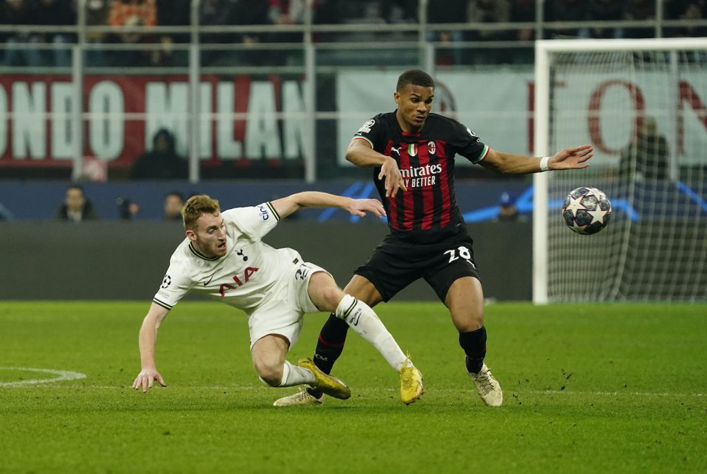 Malick Thiaw AC Milan Milan-Tottenham 1-0 Champions League 2022-2023