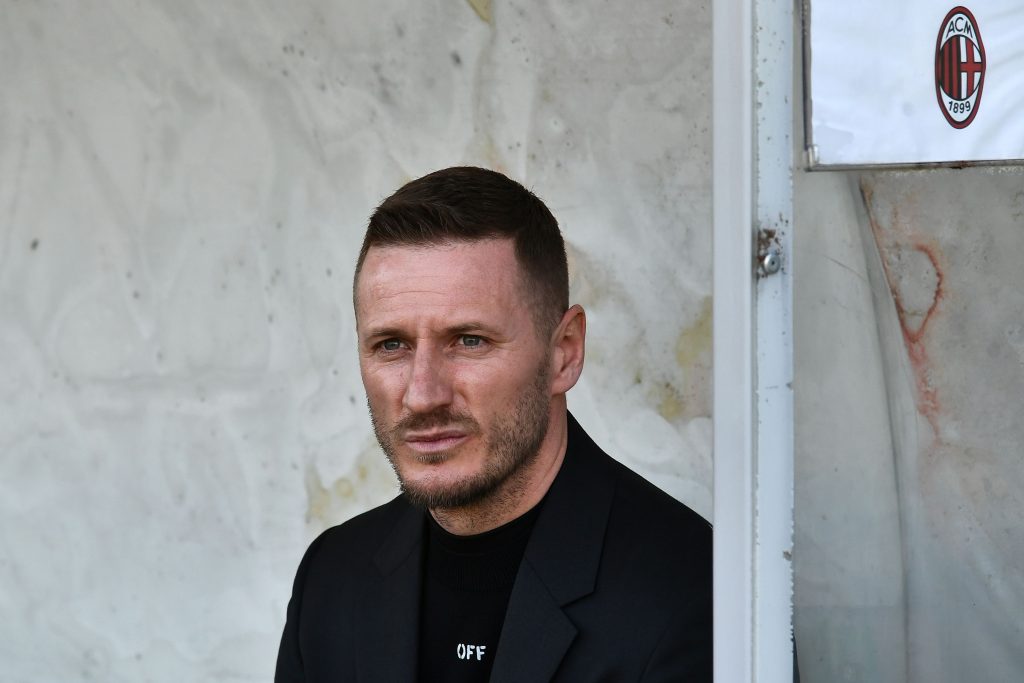 Ignazio Abate, allenatore del Milan primavera (getty images)