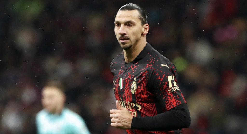 Zlatan Ibrahimovic AC Milan Milan-Atalanta 2-0 Serie A 2022-2023