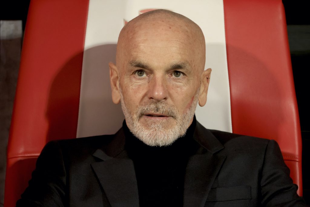 Stefano Pioli AC Milan Monza-Milan 0-1 Serie A 2022-2023