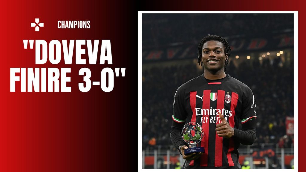 intervista Rafael Leao AC Milan Milan-Tottenham 1-0 Champions League 2022-2023