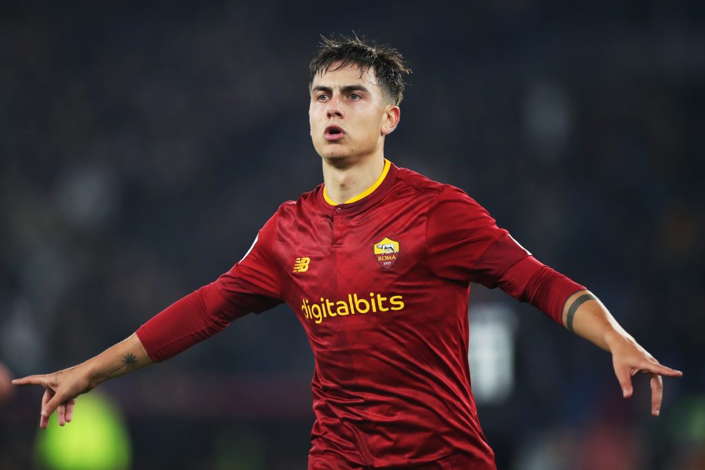 Paulo Dybala, attaccante della Roma (getty images)