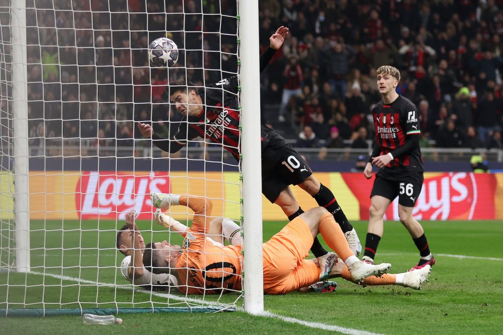 gol Brahim Díaz AC Milan Milan-Tottenham 1-0 Champions League 2022-2023