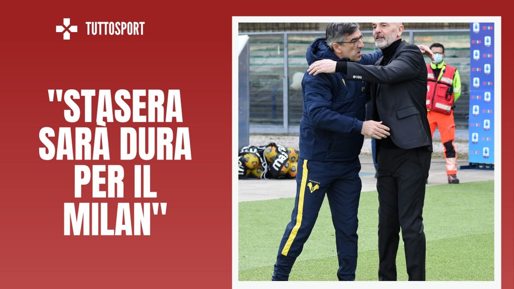 Stefano Pioli allenatore Milan Juric allenatore Torino