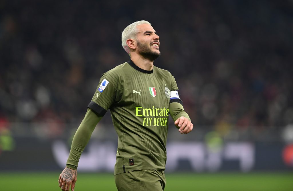 Theo Hernandez, terzino del Milan (getty images)