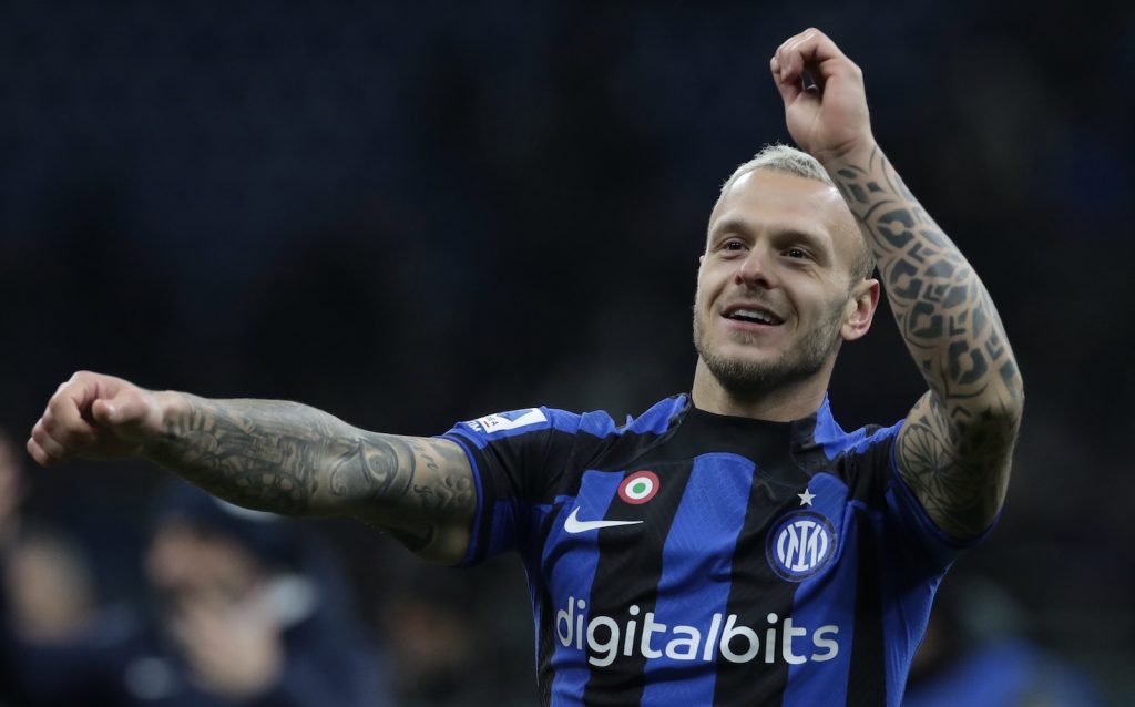 Federico Dimarco Inter derby Inter-Milan 1-0 Serie A 2022-2023