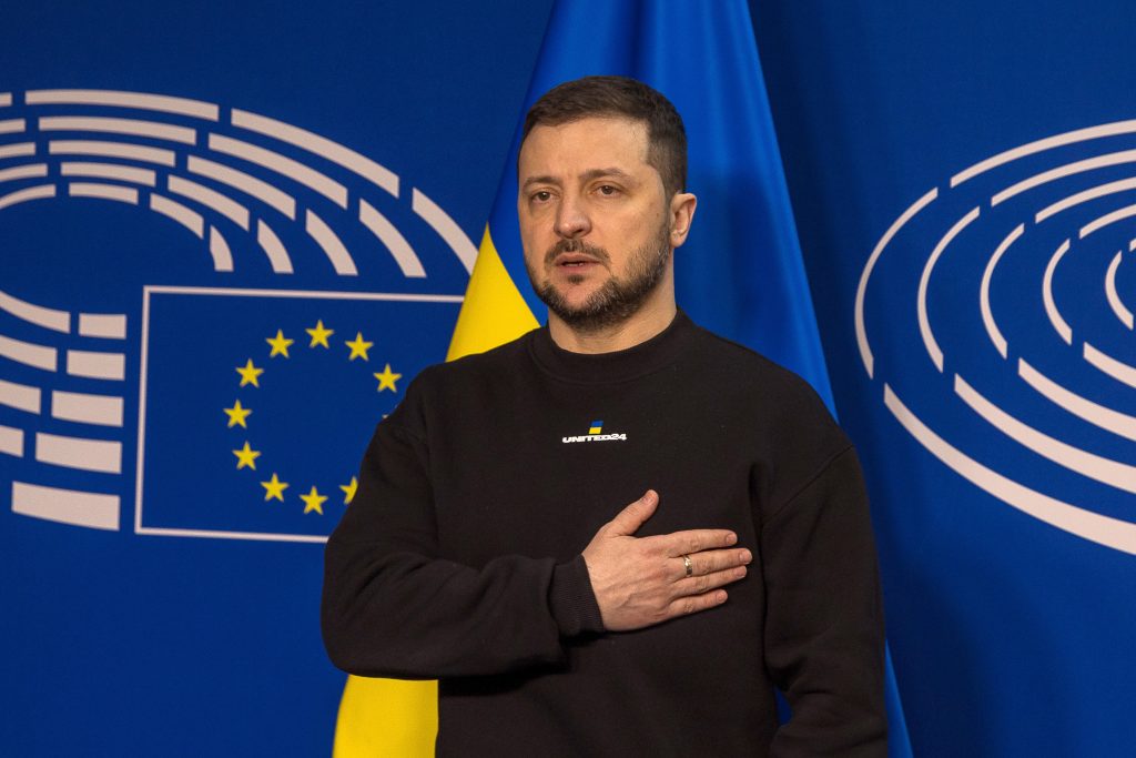 Zelensky: "Grazie Milan per il continuo supporto alla lotta dell’Ucraina" (getty images)