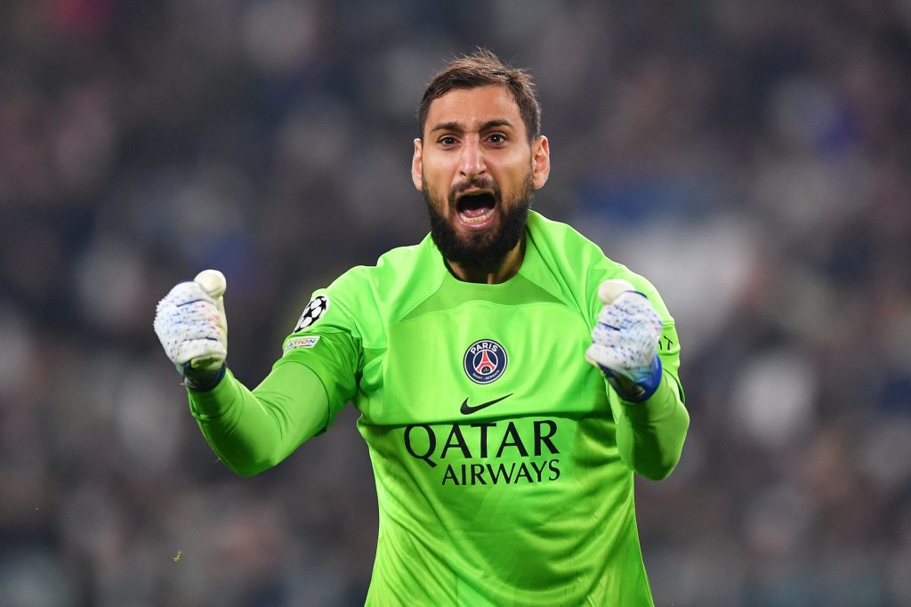 Gianluigi Donnarumma, qui in Juventus-PSG (getty images)