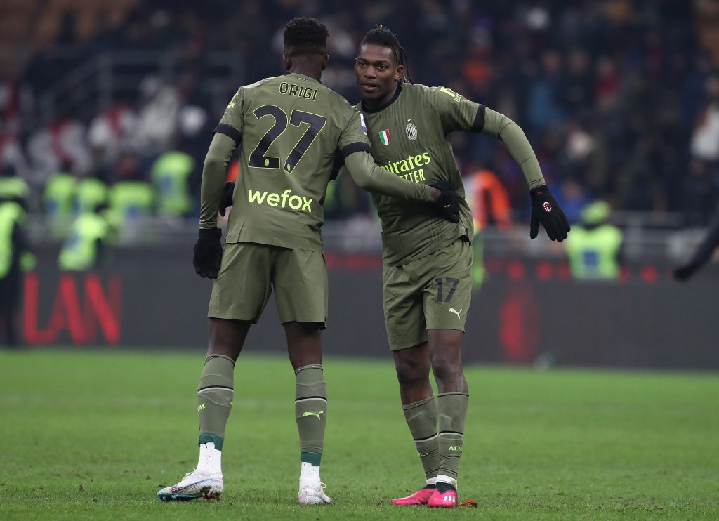 Origi e Leao attaccanti AC Milan