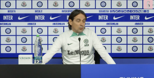 Inter-Milan, Inzaghi in conferenza: "Skriniar sarà titolare" | VIDEO (screen gazzetta.it)