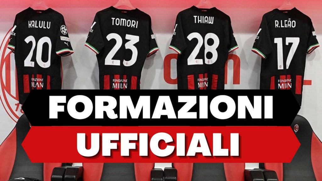 Formazioni ufficiali Milan-Tottenham Champions League 2022-2023