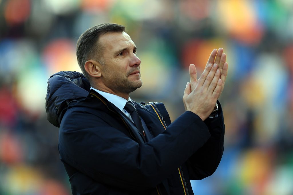 Andriy Shevchenko, ex attaccante del Milan (getty images)