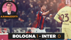 Bologna-Inter, i limiti e le delusioni dei nerazzurri | VIDEO (screen Gazzetta.it)