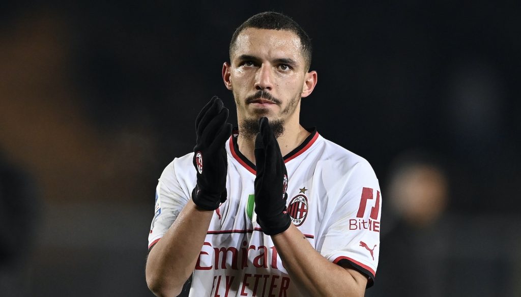 Ismaël Bennacer AC Milan Lecce-Milan 2-2 Serie A 2022-2023