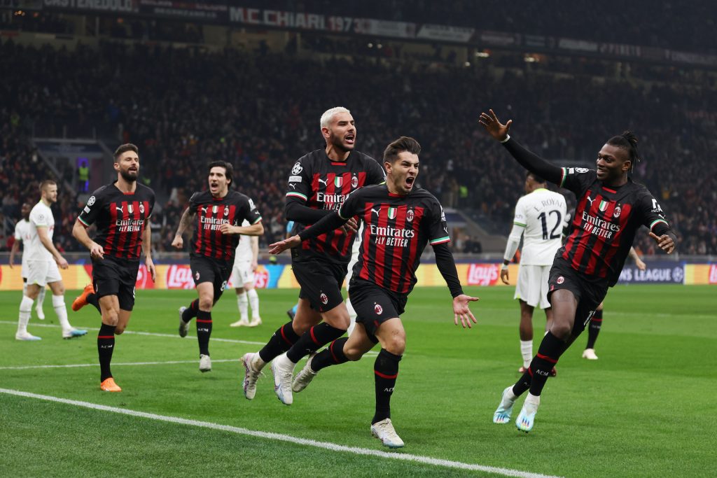 Brahim Díaz AC Milan Milan-Tottenham 1-0 Champions League 2022-2023