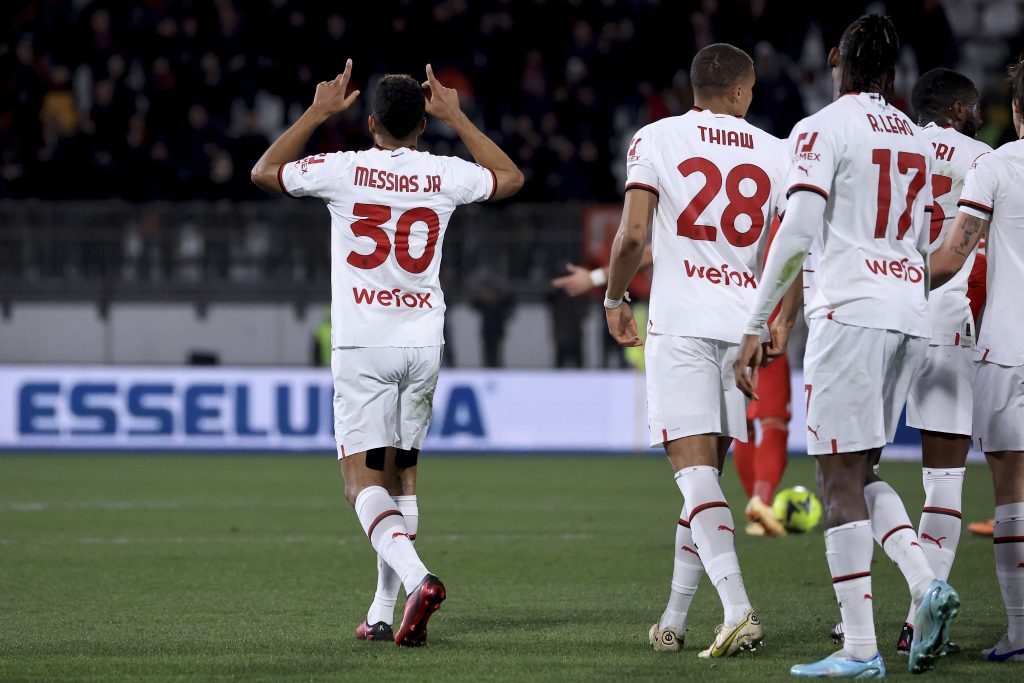 Monza-Milan 0-1 al 45': ottimo Diavolo nella prima frazione di gioco (getty images)