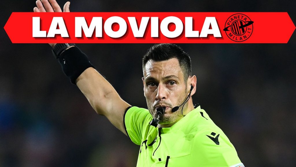 Moviola Milan-Atalanta Serie A 2022-2023 arbitro Mariani