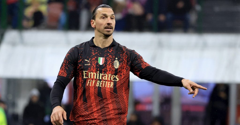 Zlatan Ibrahimovic AC Milan Milan-Atalanta 2-0 Serie A 2022-2023
