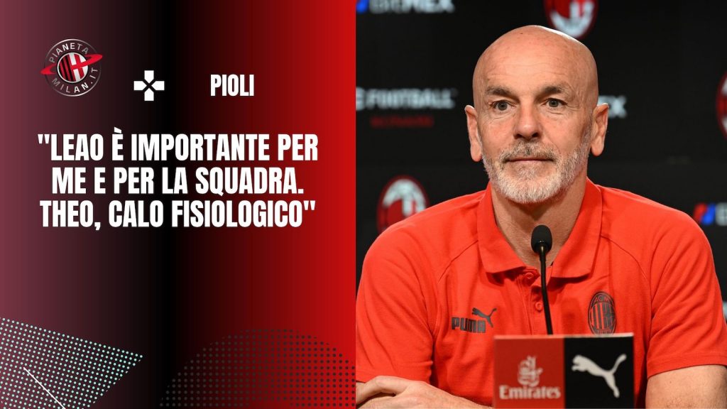 conferenza stampa Pioli Milan-Torino Serie A 2022-2023