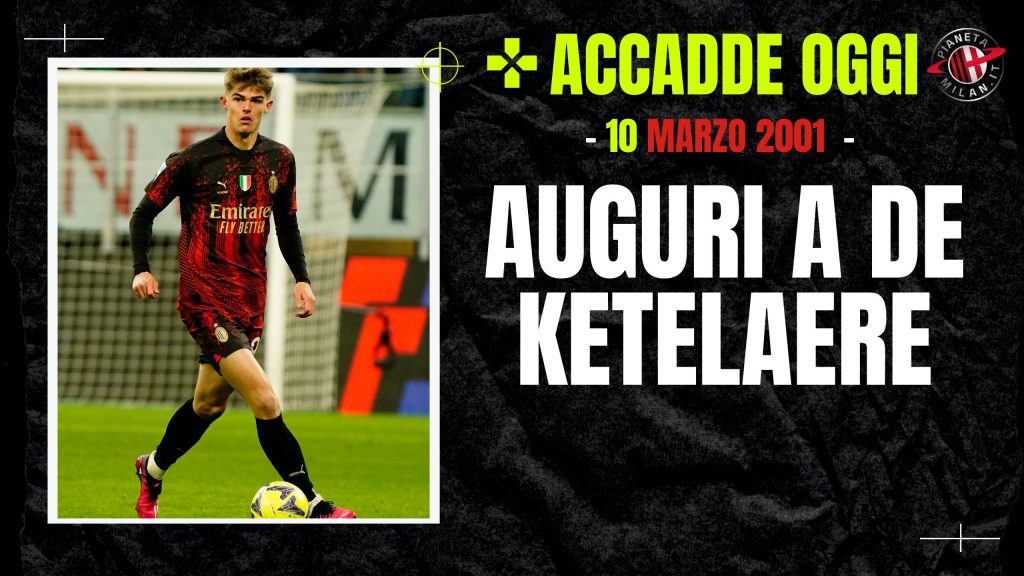 Charles De Ketelaere trequartista AC Milan
