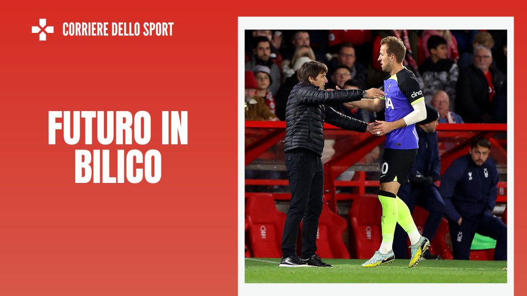 Conte e Kane allenatore e attaccante del Tottenham