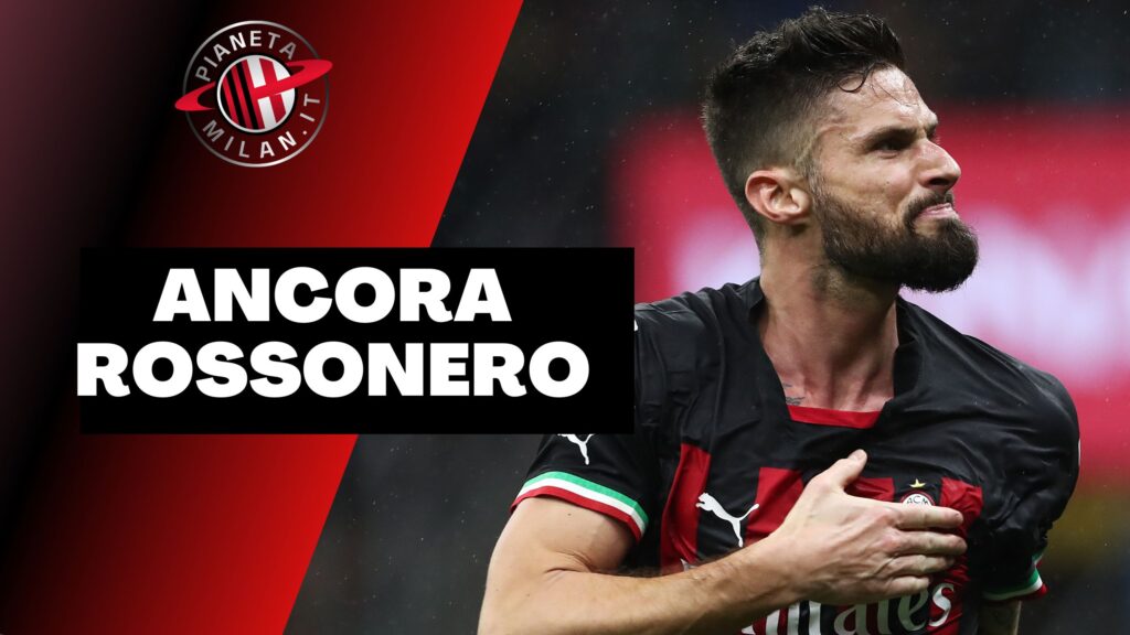 Olivier Giroud, attaccante del Milan (getty images)