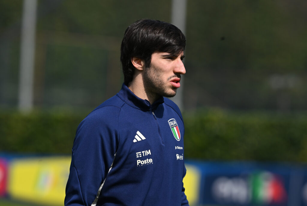 Sandro Tonali, centrocampista del Milan (getty images)