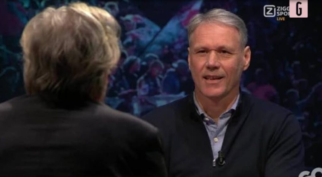 Van Basten duro su Van Dijk: "Crea caos e incomprensioni" | VIDEO (screen gazzetta.it)