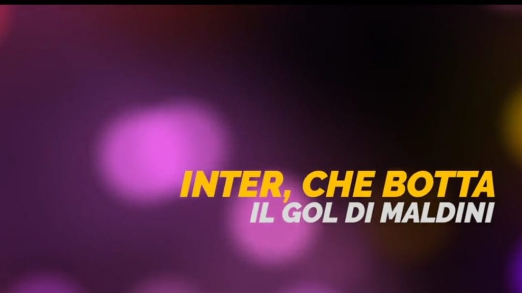 Inter, il gol di Maldini fa scatenare i social: i meme più divertenti | VIDEO (screen gazzetta.it)