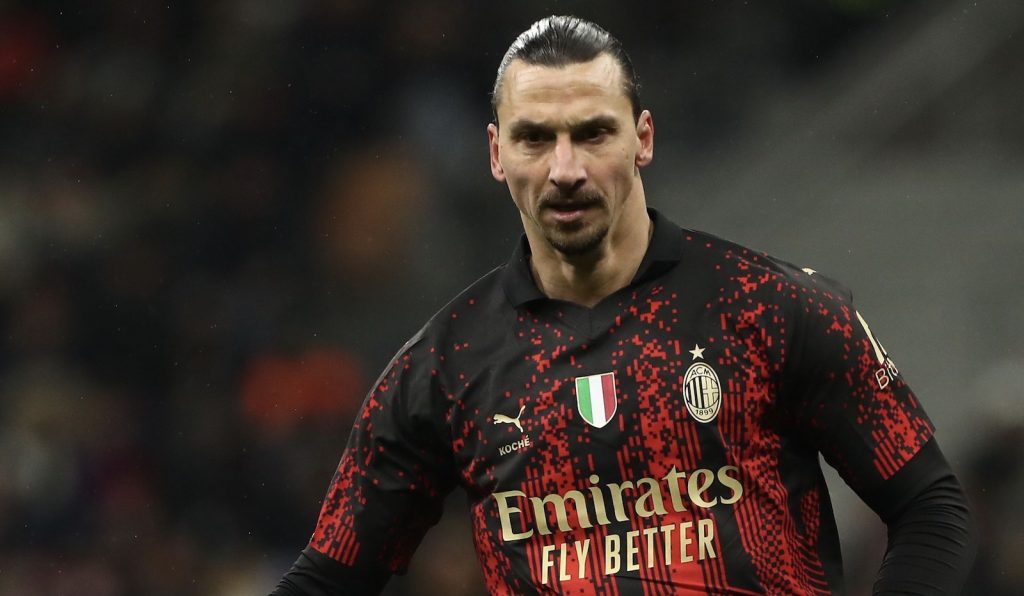 Zlatan Ibrahimovic AC Milan Milan-Atalanta 2-0 Serie A 2022-2023