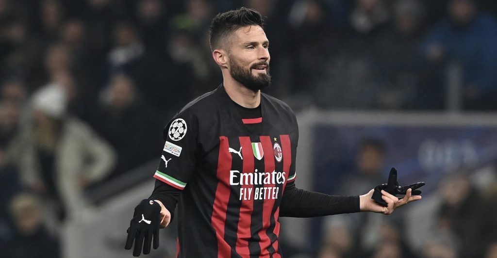 Olivier Giroud AC Milan Tottenham-Milan 0-0 Champions League 2022-2023
